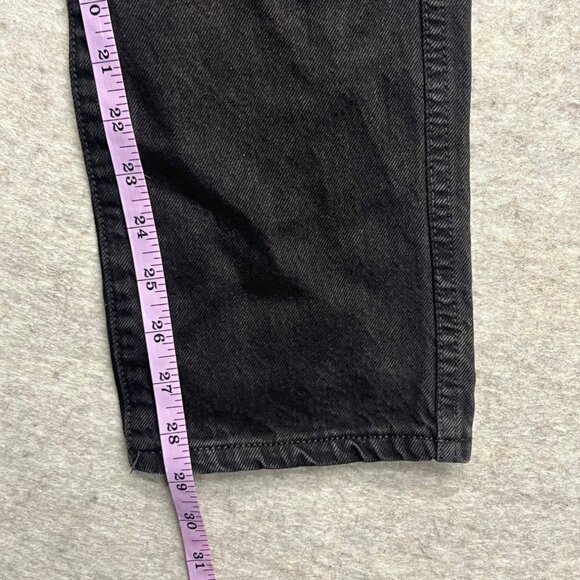 Revice Brown High Rise Button Fly Straight Leg Denim Jeans Waist 26" - Picture 10 of 10